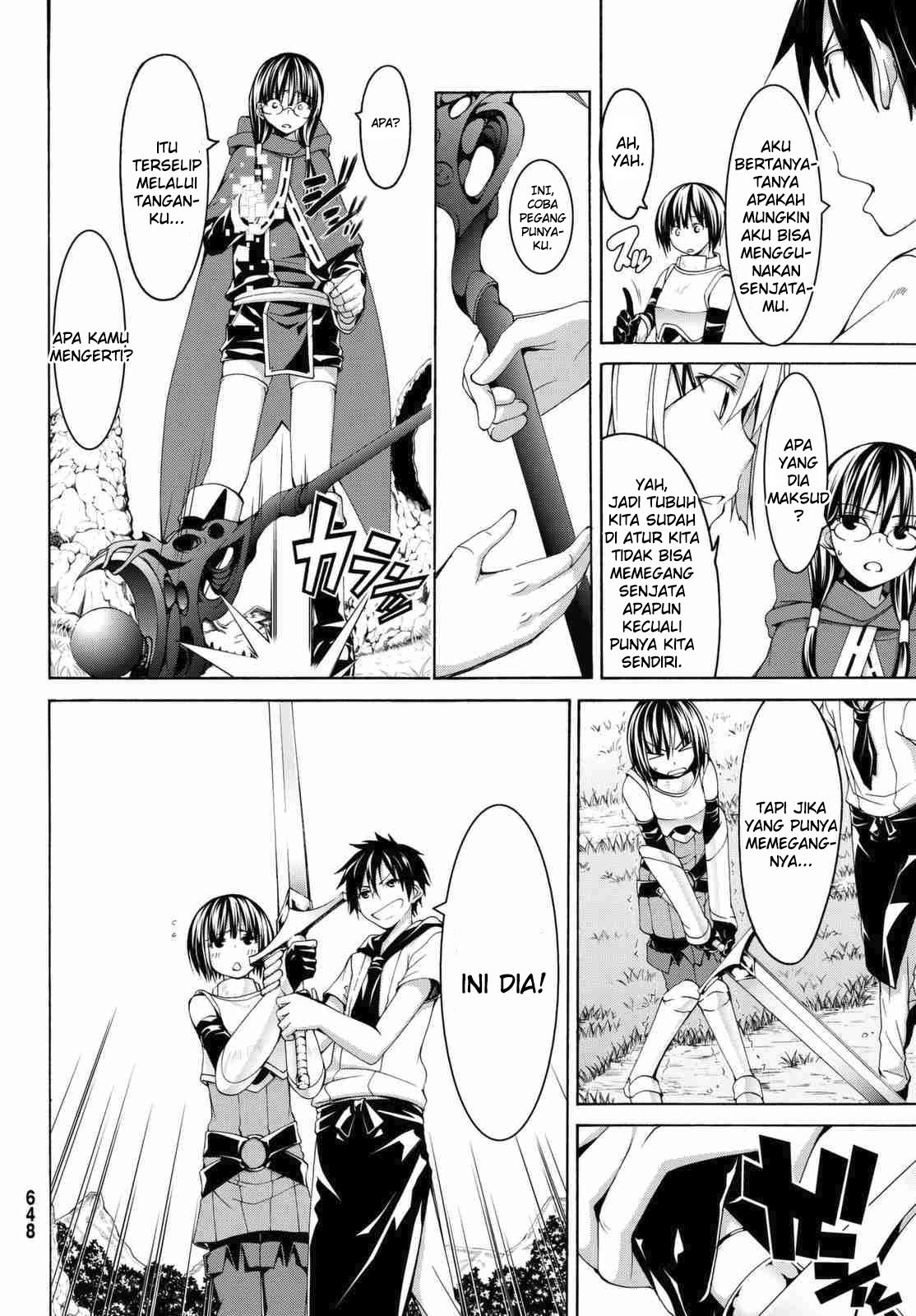 100-man no Inochi no Ue ni Ore wa Tatteiru Chapter 03 Bahasa Indonesia